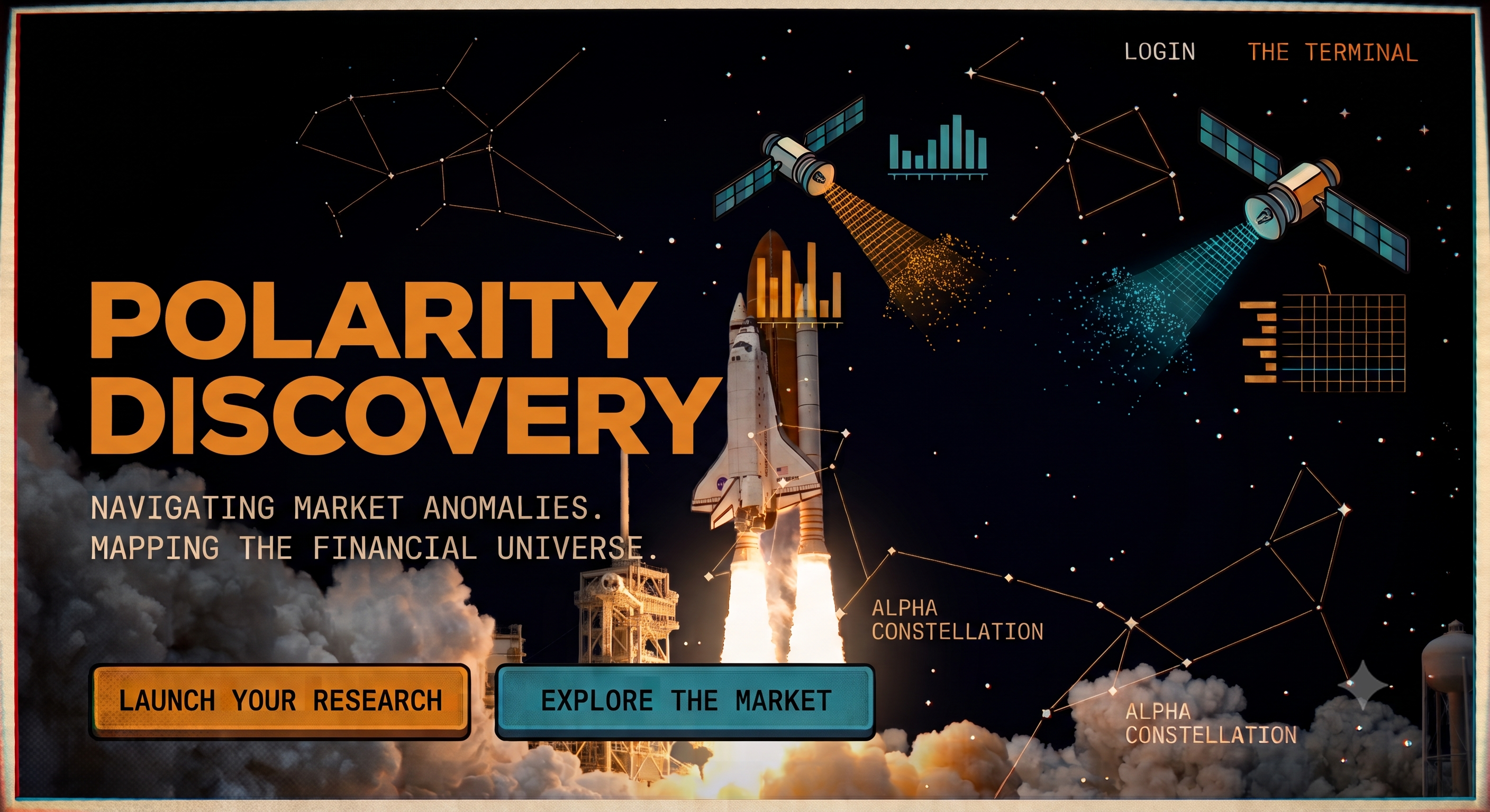 Polarity Discovery — Navigating Market Anomalies. Mapping the Financial Universe.